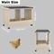 Show in main carousel: TIMHAKA 2 Hole Chicken Nesting Box slide 2 of 7