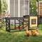 Show in main carousel: TIMHAKA 71-in Outdoor Wooden Chicken Coop, 2 to 3 Chicken Capacity slide 6 of 7