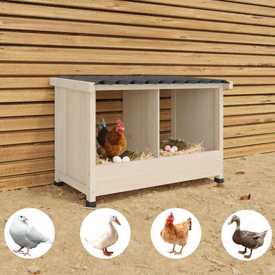 Show full view: TIMHAKA 2 Hole Chicken Nesting Box slide 7 of 7