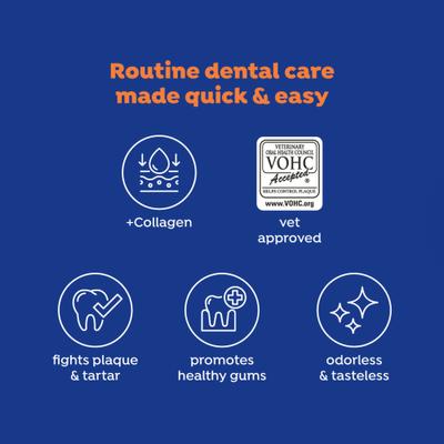 Show full view: Naturel Promise Fresh Dental Oral Care Water Additive Plus Skin & Coat for Pets, 18-fl oz bottle slide 5 of 10