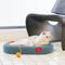 Show in main carousel: ZEZE 3.5-in Denim Cat Scratcher Bed with Toy slide 4 of 9