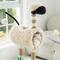 Show in main carousel: ZEZE Sheep 38-in Polyester Cat Tree with Tunnel & Scratcher slide 5 of 8