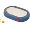 Show in main carousel: ZEZE 3.5-in Denim Cat Scratcher Bed with Toy slide 2 of 9