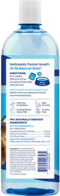 Show full view: Naturel Promise Fresh Dental Water Additive for Dogs, 33.8-fl oz bottle slide 3 of 10