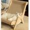 Show in main carousel: Fairela Solid Wood Hemp Mat Lounge Chair Dog & Cat Bed slide 1 of 10