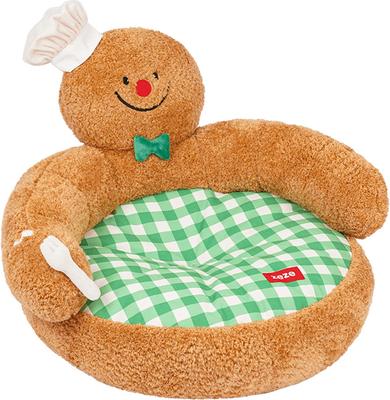 Show full view: ZEZE Gingerbread Man Hug Bolster Dog Sofa Bed slide 3 of 8