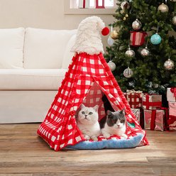 ZEZE Christmas Polyester Dog Tent House