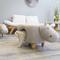Show in main carousel: ZEZE Baby Hippo Soft Footstool Polyester Cat House slide 3 of 5