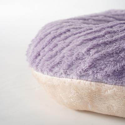 Show full view: Fairela Cactus Plush Dog & Cat Bed, Purple slide 3 of 9