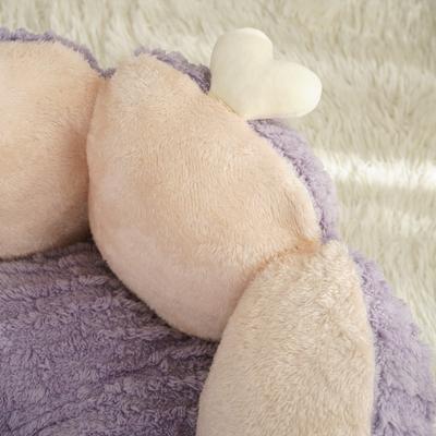 Show full view: Fairela Cactus Plush Dog & Cat Bed, Purple slide 7 of 9