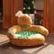 Show in main carousel: ZEZE Gingerbread Man Hug Bolster Dog Sofa Bed slide 7 of 8