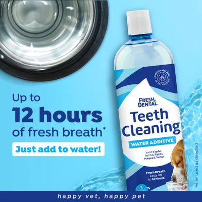 Show full view: Naturel Promise Fresh Dental Water Additive for Dogs, 33.8-fl oz bottle slide 4 of 10