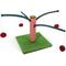 Show in main carousel: Prevue Pet Products Bouncy Elf Cat Scratcher with Toy, Green/Red Stripe slide 1 of 1
