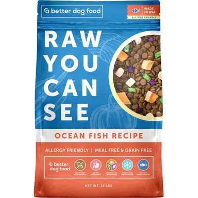 A Better Treat A Better Treat Allergy Friendly Ocean Blend Freeze-Dried Raw Dog Food, 12-lb bag