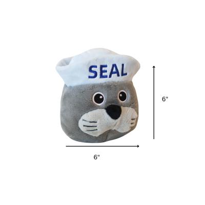 Show full view: SteelDog USA Ruffian Hero Military Seal Tough Stuffing-Free Dog Plush Toy, Tan slide 3 of 5