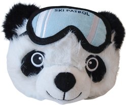 SteelDog USA Ruffian Hero Ski Patrol Tough Squeaky Dog Plush Toy, White