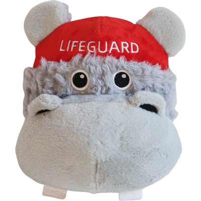 SteelDog USA SteelDog USA Ruffian Hero Lifeguard Tough Squeaky Dog Plush Toy, Grey
