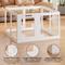 Show in main carousel: LovMor Expandable Indoor 8 Pieces Plastic Puppy & Dog Playpen with Lockable Door, White slide 3 of 7