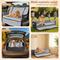 Show in main carousel: Unipaws Full Coverage Car Booster Seat for Dogs, Grey, 47-in slide 8 of 8