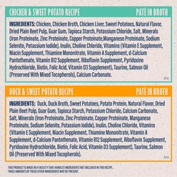 Natural Balance Split Cup Chicken & Duck Variety Pack Limited Ingredient Wet Cat Food, 2.6-oz cup, case of 12 slide 2 of 9