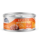 Natural Balance Limited Ingredient Reserve Duck & Green Pea Recipe Wet Cat Food, 3-oz can, case of 24
