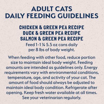 Show full view: Natural Balance Chicken, Duck & Salmon Variety Pack Limited Ingredient Pate Canned Wet Cat Food, 5.5-oz can, case of 12 slide 10 of 11