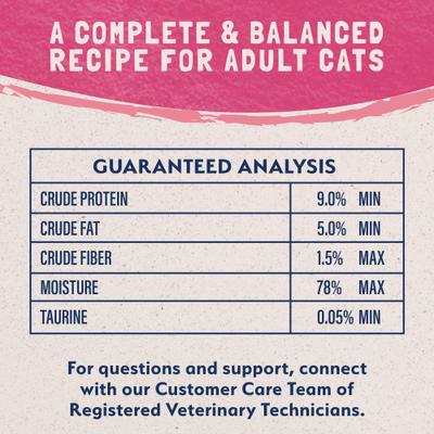 Show full view: Natural Balance Limited Ingredient Salmon & Green Pea Recipe Wet Cat Food, 3-oz can, case of 24 slide 5 of 11