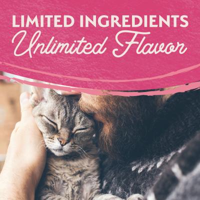 Show full view: Natural Balance Limited Ingredient Salmon & Green Pea Recipe Wet Cat Food, 3-oz can, case of 24 slide 6 of 11