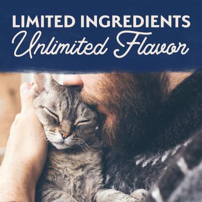 Show full view: Natural Balance Chicken, Duck & Salmon Variety Pack Limited Ingredient Pate Canned Wet Cat Food, 5.5-oz can, case of 12 slide 6 of 11