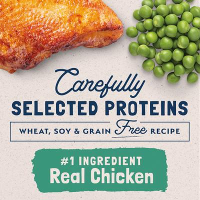 Show full view: Natural Balance Limited Ingredient Chicken & Green Pea Recipe Wet Cat Food, 3-oz can, case of 24 slide 7 of 11