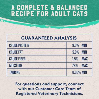 Show full view: Natural Balance Limited Ingredient Chicken & Green Pea Recipe Wet Cat Food, 3-oz can, case of 24 slide 5 of 11
