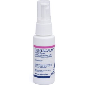 Gentacalm Topical Spray (gentamicin sulfate with betamethasone valerate) 60mL
