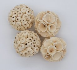 Birdology Sola Combo Balls Atta & Crepe, 2.5-in, 4 count