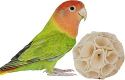 Birdology Sola Crepe Ball Bird Toy, 2.5-in, 4 count slide 2 of 4