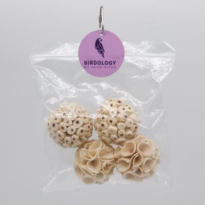 Show full view: Birdology Sola Combo Balls Atta & Crepe, 2.5-in, 4 count slide 4 of 4