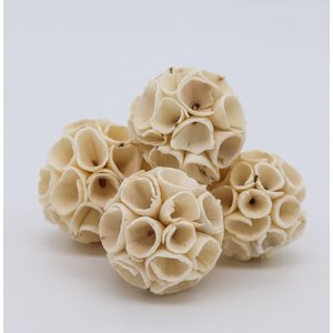 Birdology Sola Crepe Ball Bird Toy, 2.5-in, 4 count