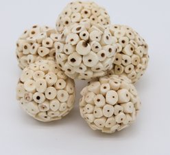 Birdology Sola Ball Bird Toy, 6 count, 2.5-in
