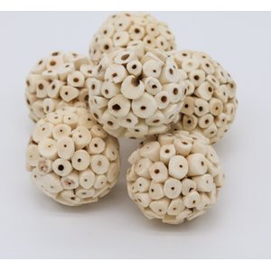 Birdology Sola Ball Bird Toy, 6 count, 2.5-in