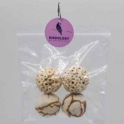 Show full view: Birdology Sola Atta & Sola Cabbage Bird Toy, 4 count, 2.5-in slide 5 of 6