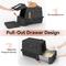 Show in main carousel: WOOAIDAGG Enclosed Stainless Steel Cat Litter Box with Odor Control, X-Large, Black slide 2 of 8