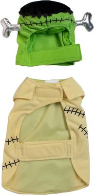 Show full view: CELEBRATIONS Frankenstein Dog Costume, X-Small slide 2 of 5