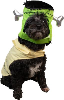 Show full view: CELEBRATIONS Frankenstein Dog Costume, X-Small slide 3 of 5