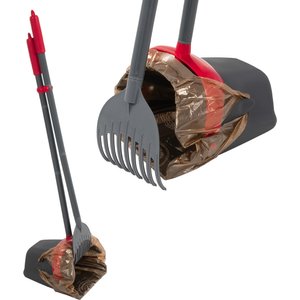 Arm & Hammer Swivel Bin & Rake Backyard Waste Pickup