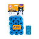 Arm & Hammer Disposable Waste Bag Refills, Blue, 180 count
