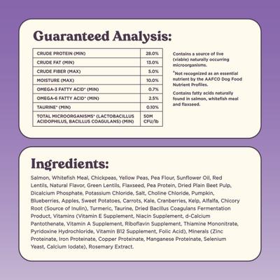 Show full view: Bundle x Joy Vibrant Salmon Recipe Dry Dog Food, 18-lb bag slide 4 of 9