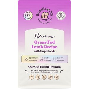 Bundle x Joy Brave Lamb Recipe Dry Dog Food, 18-lb bag