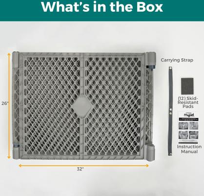 Show full view: MyPet Petyard 6-Panel Dog Exercise Pen slide 9 of 9