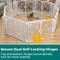 Show in main carousel: MyPet Paws Petyard 2-Panel Dog Exercise Pen Extension, Gray slide 6 of 10