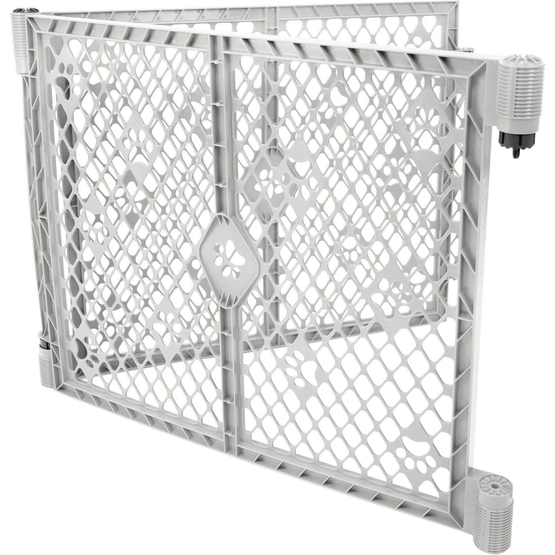 MyPet Paws Petyard 2-Panel Dog Exercise Pen Extension, Gray