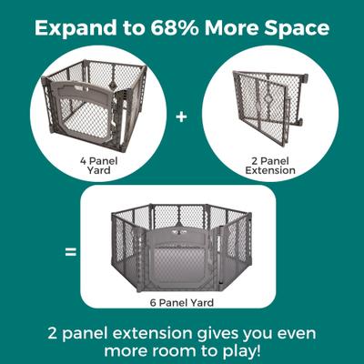 Show full view: MyPet Petyard 2-Panel Dog Exercise Pen slide 2 of 8